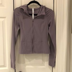 Lulu lemon lavender zipper jacket